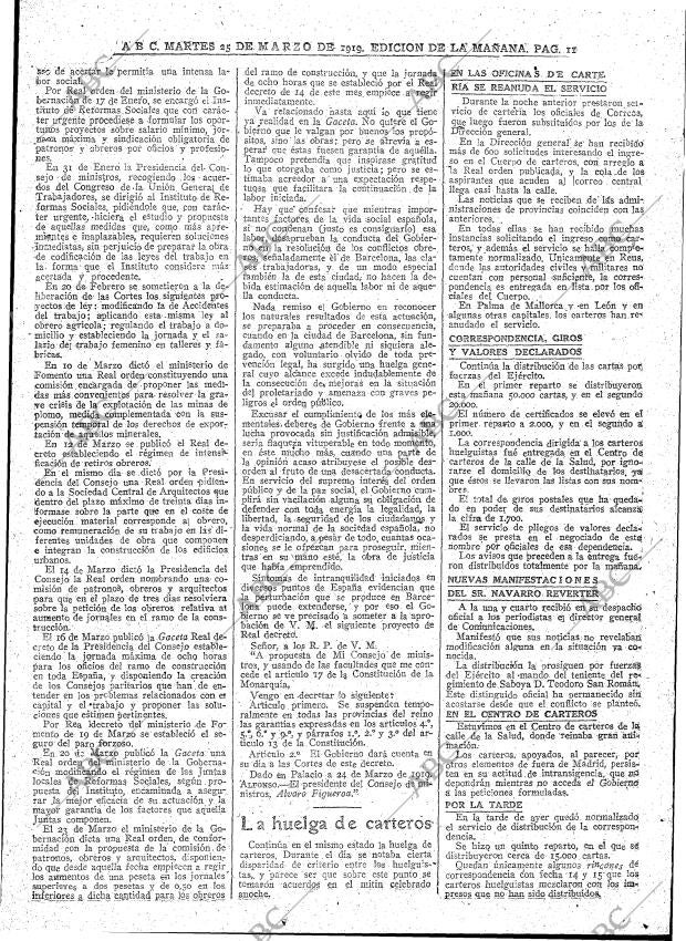 ABC MADRID 25-03-1919 página 11