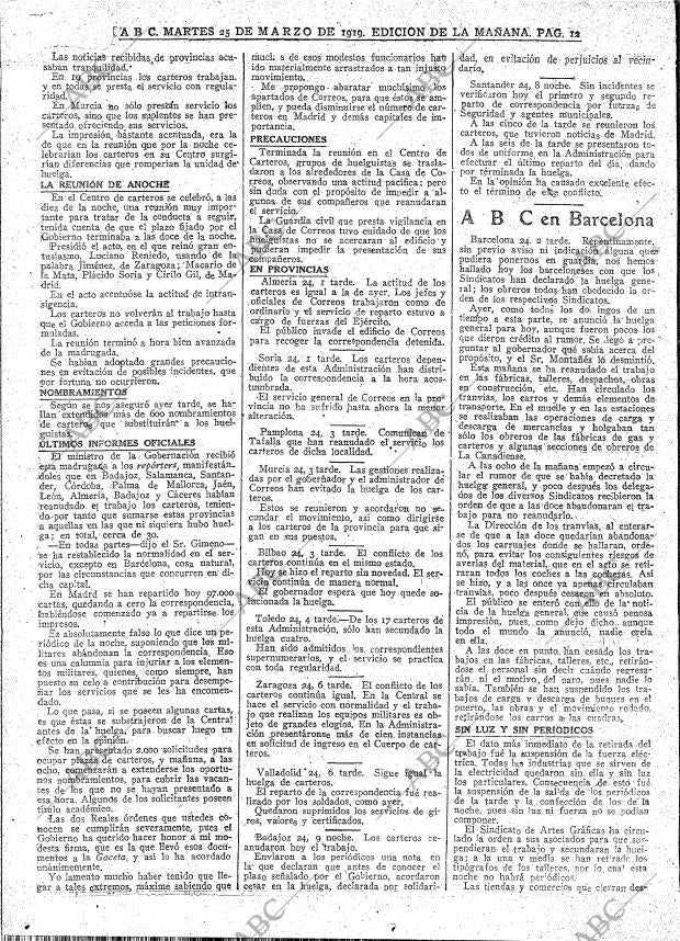 ABC MADRID 25-03-1919 página 12