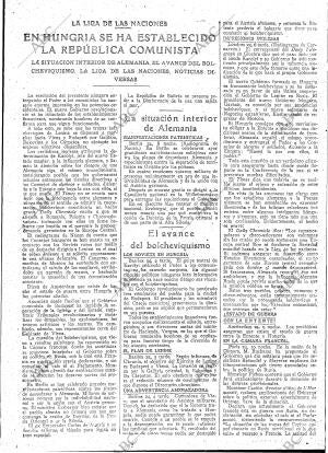 ABC MADRID 25-03-1919 página 15