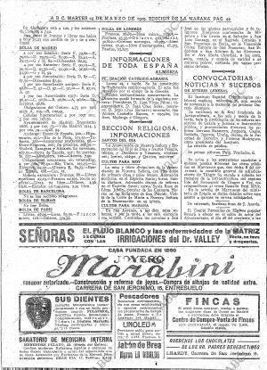 ABC MADRID 25-03-1919 página 22