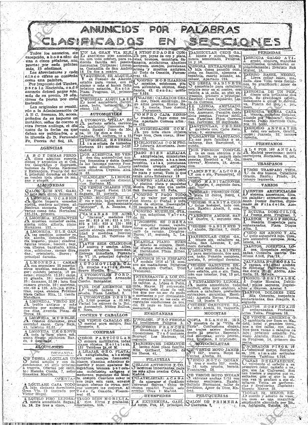 ABC MADRID 25-03-1919 página 26