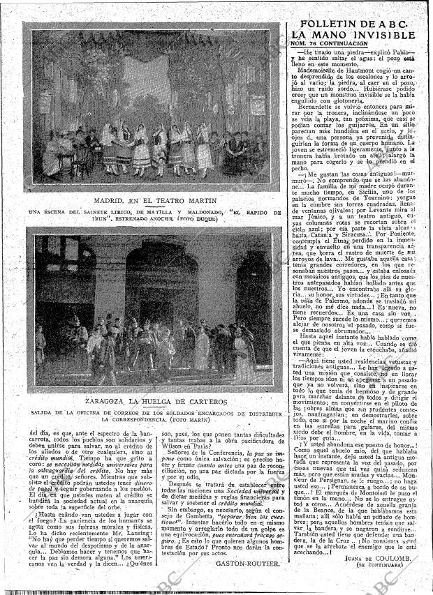 ABC MADRID 26-03-1919 página 6