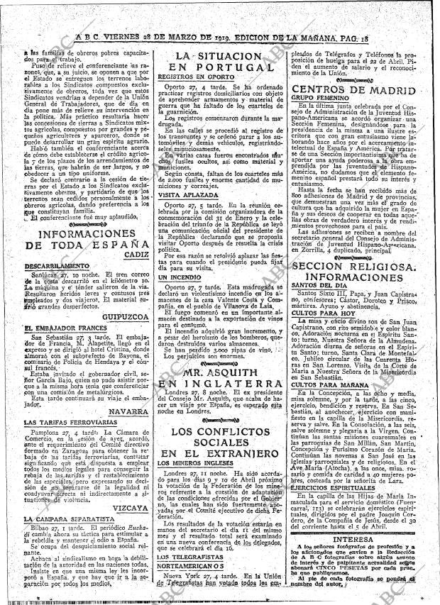 ABC MADRID 28-03-1919 página 18