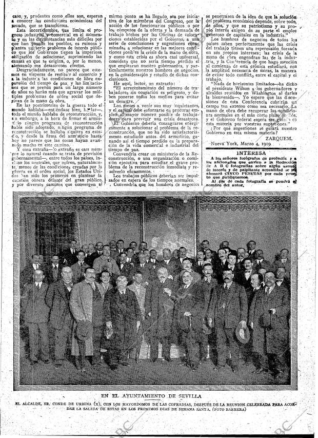 ABC MADRID 28-03-1919 página 5
