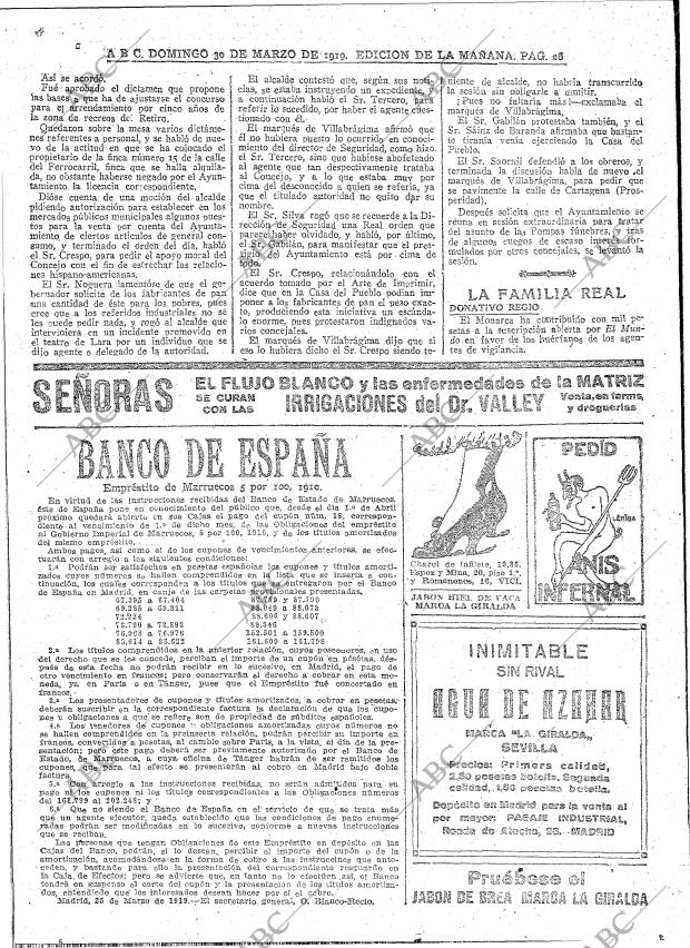 ABC MADRID 30-03-1919 página 26