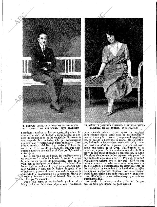 BLANCO Y NEGRO MADRID 30-03-1919 página 15