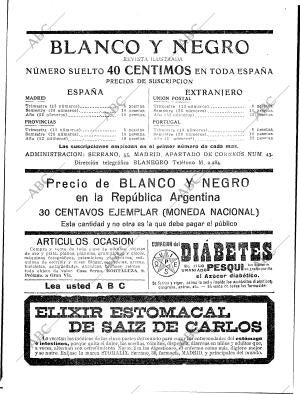 BLANCO Y NEGRO MADRID 30-03-1919 página 2