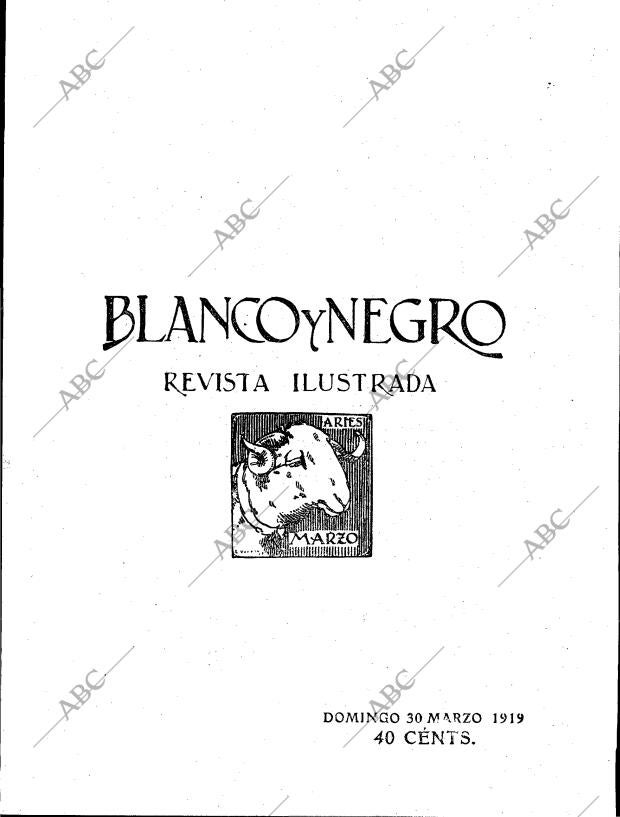 BLANCO Y NEGRO MADRID 30-03-1919 página 3