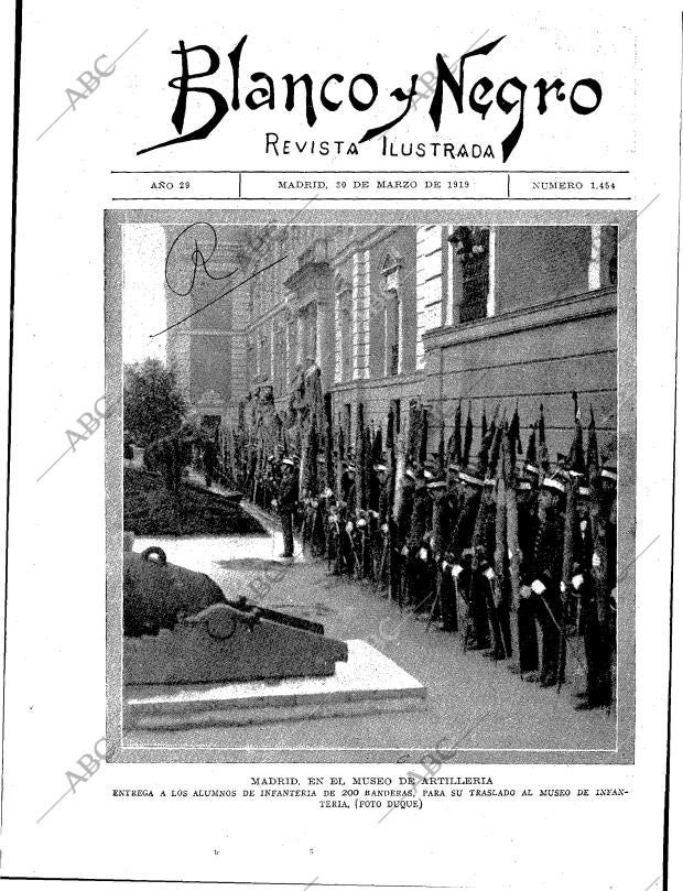 BLANCO Y NEGRO MADRID 30-03-1919 página 5