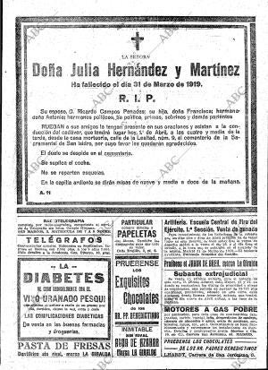 ABC MADRID 01-04-1919 página 25