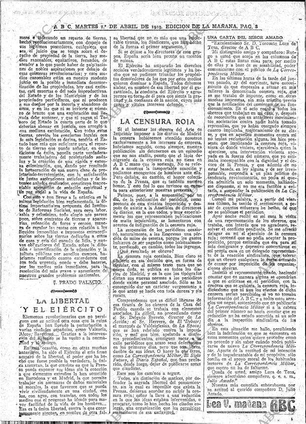 ABC MADRID 01-04-1919 página 8