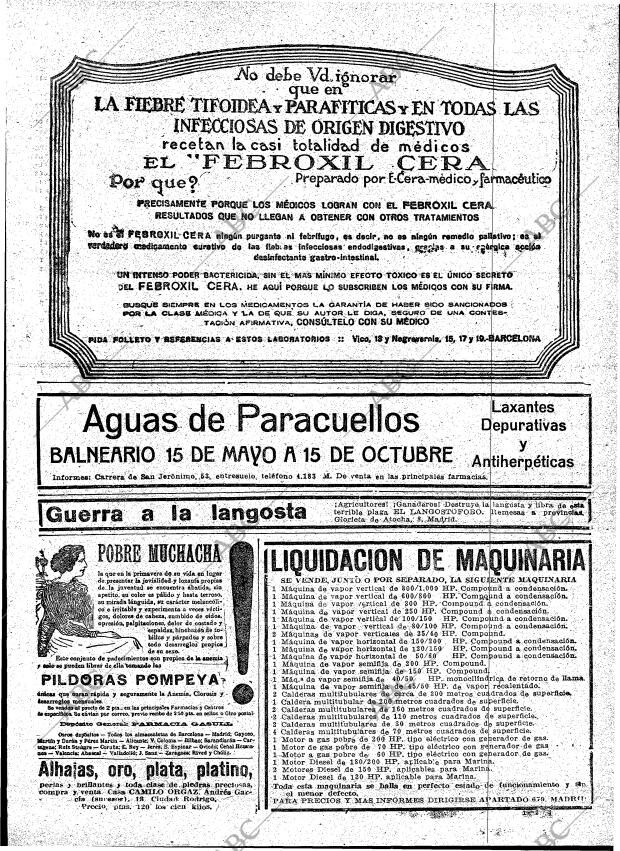 ABC MADRID 14-04-1919 página 23