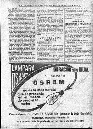 ABC MADRID 15-04-1919 página 17