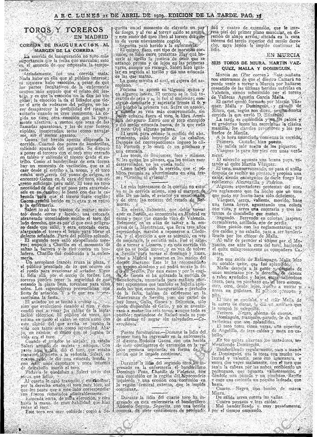 ABC MADRID 21-04-1919 página 15