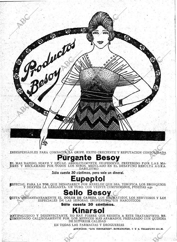 ABC MADRID 21-04-1919 página 2