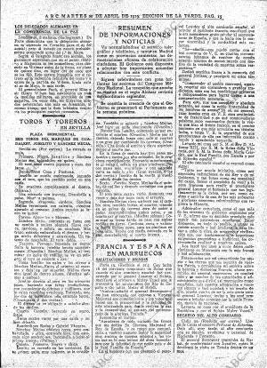 ABC MADRID 22-04-1919 página 15