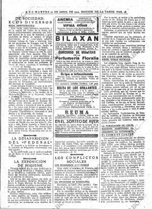ABC MADRID 22-04-1919 página 16