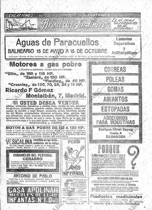 ABC MADRID 22-04-1919 página 20