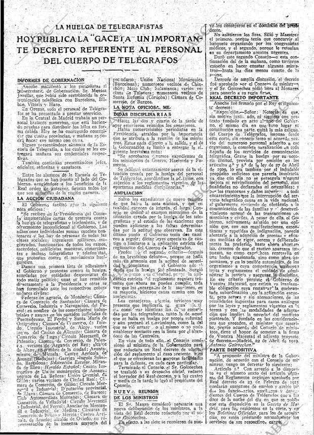 ABC MADRID 23-04-1919 página 12