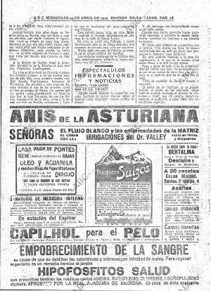 ABC MADRID 23-04-1919 página 16
