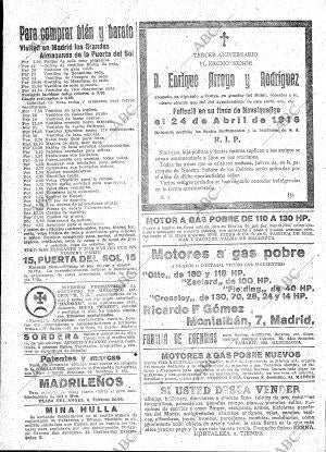 ABC MADRID 23-04-1919 página 22