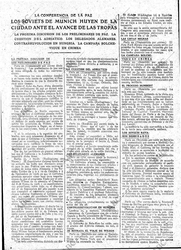 ABC MADRID 24-04-1919 página 15