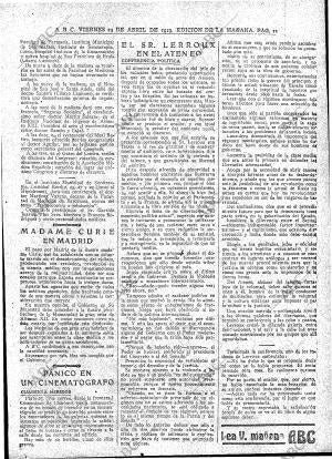 ABC MADRID 25-04-1919 página 11