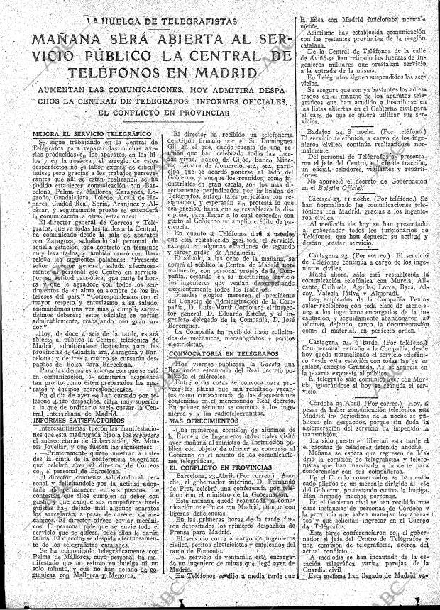ABC MADRID 25-04-1919 página 17