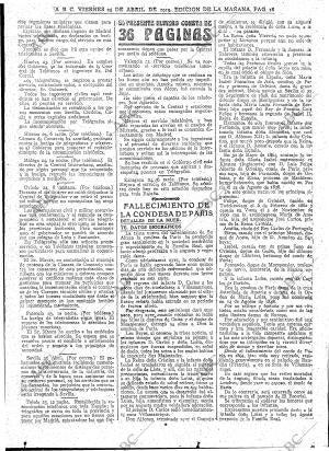 ABC MADRID 25-04-1919 página 18