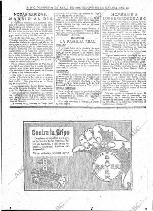 ABC MADRID 25-04-1919 página 20