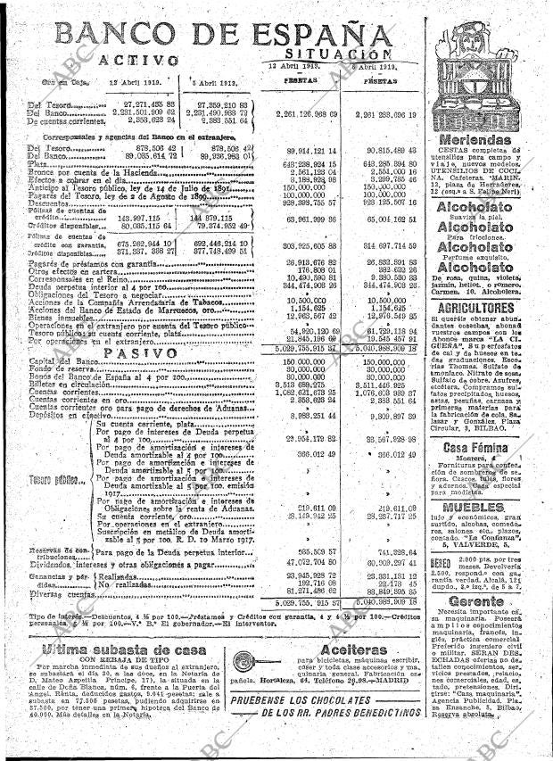 ABC MADRID 25-04-1919 página 32