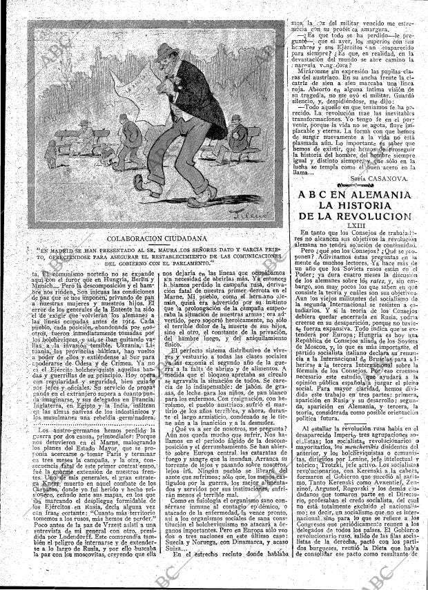 ABC MADRID 25-04-1919 página 4