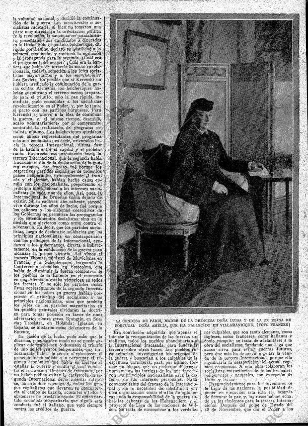 ABC MADRID 25-04-1919 página 5