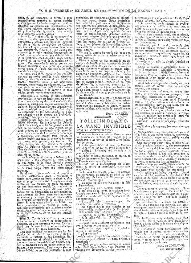 ABC MADRID 25-04-1919 página 8