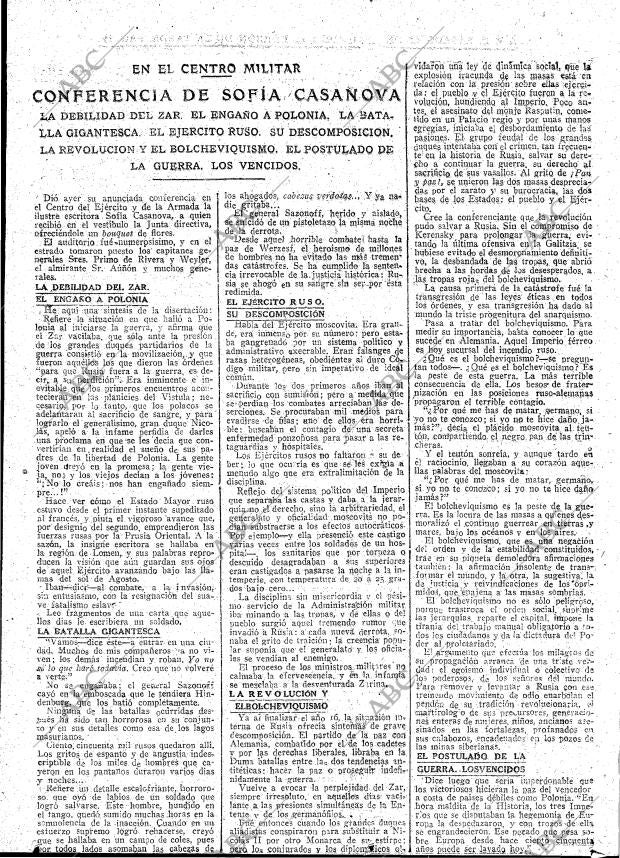 ABC MADRID 26-04-1919 página 16