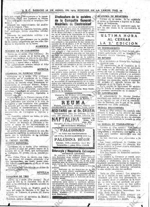ABC MADRID 26-04-1919 página 20
