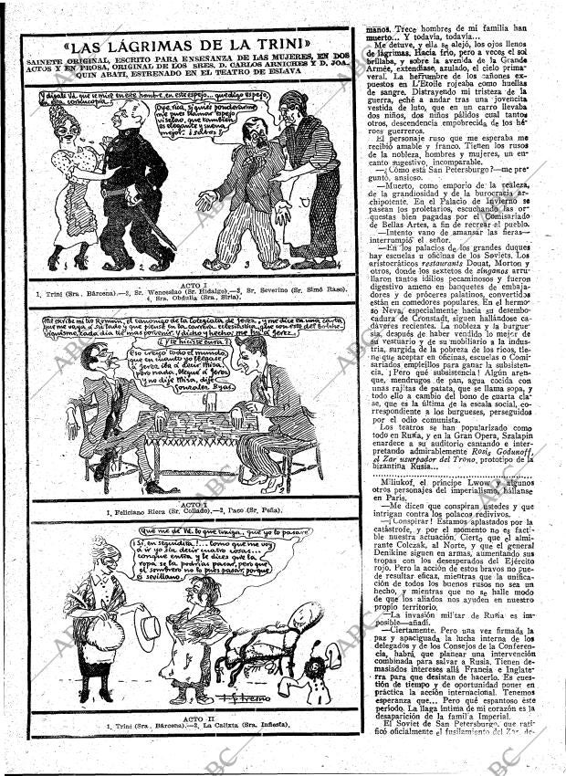 ABC MADRID 26-04-1919 página 6