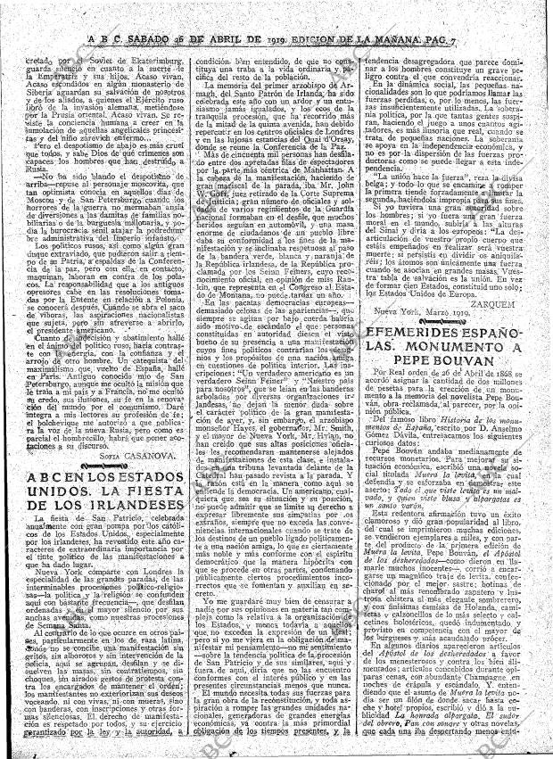 ABC MADRID 26-04-1919 página 7