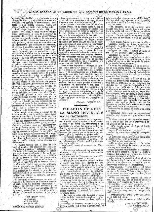 ABC MADRID 26-04-1919 página 8