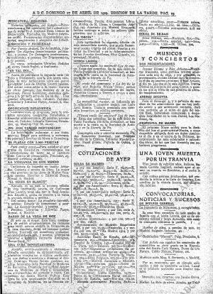 ABC MADRID 27-04-1919 página 19