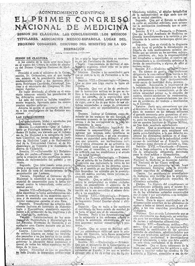 ABC MADRID 27-04-1919 página 9