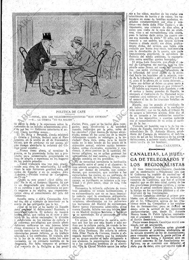ABC MADRID 30-04-1919 página 4