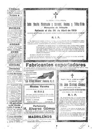 ABC MADRID 01-05-1919 página 28