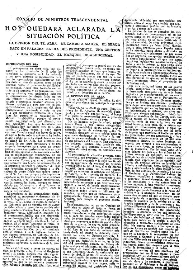 ABC MADRID 02-05-1919 página 13