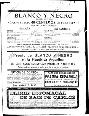 BLANCO Y NEGRO MADRID 04-05-1919 página 2