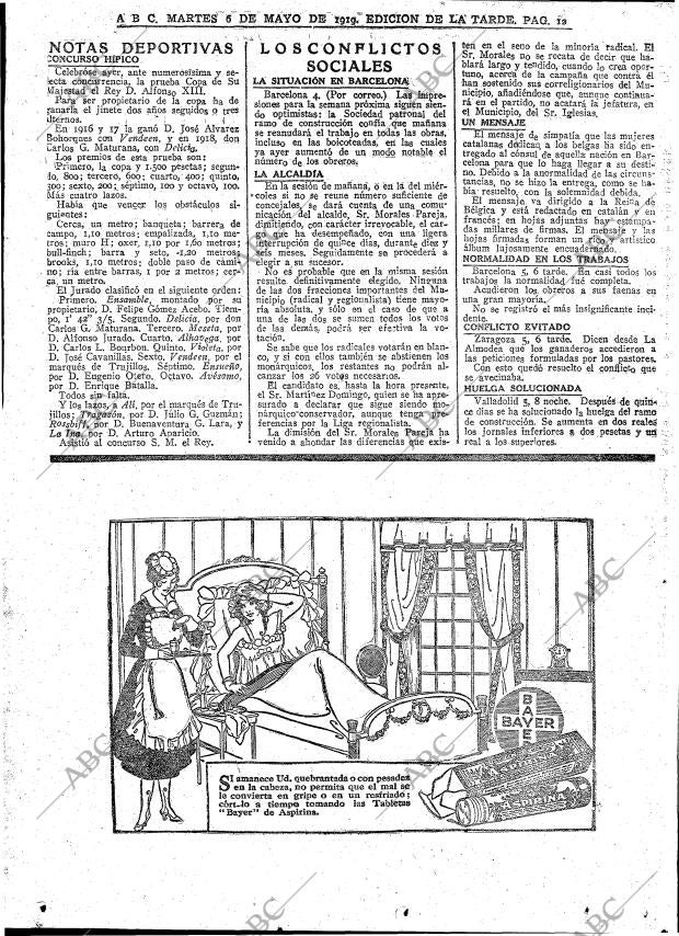 ABC MADRID 06-05-1919 página 12