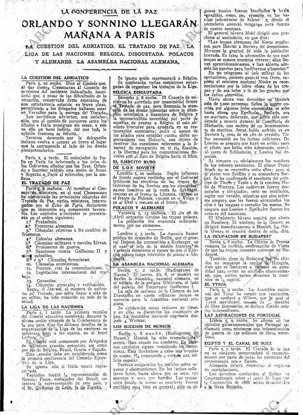 ABC MADRID 06-05-1919 página 15