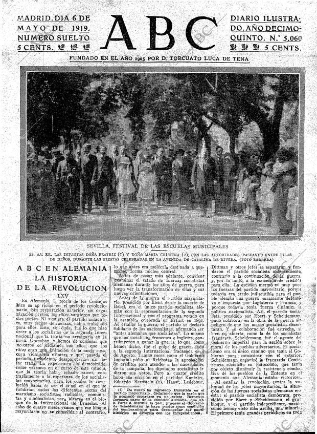 ABC MADRID 06-05-1919 página 3