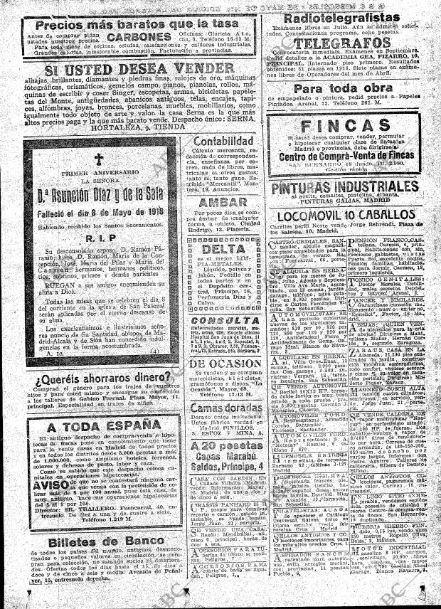 ABC MADRID 07-05-1919 página 21