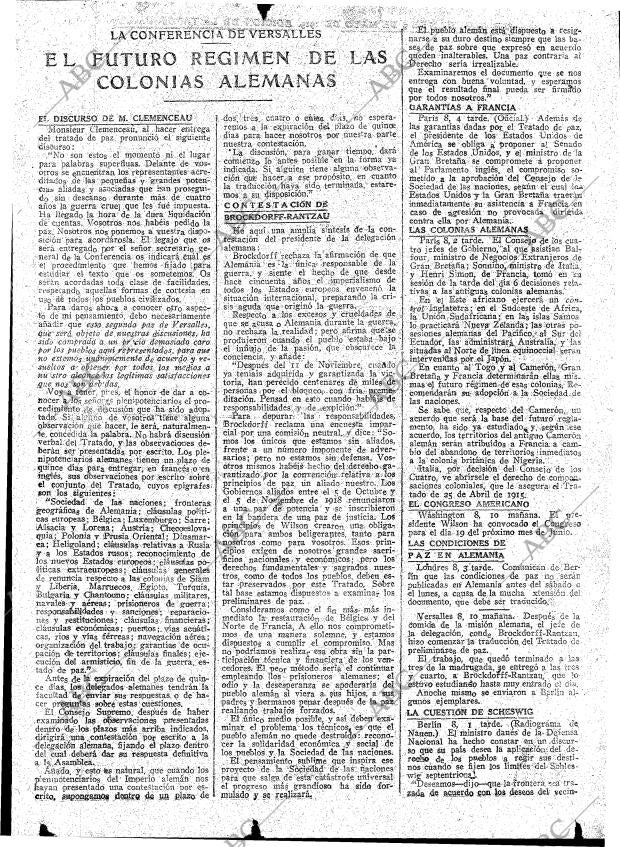 ABC MADRID 09-05-1919 página 13